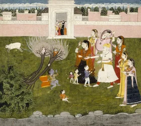 Untitled (Story of Krishna)